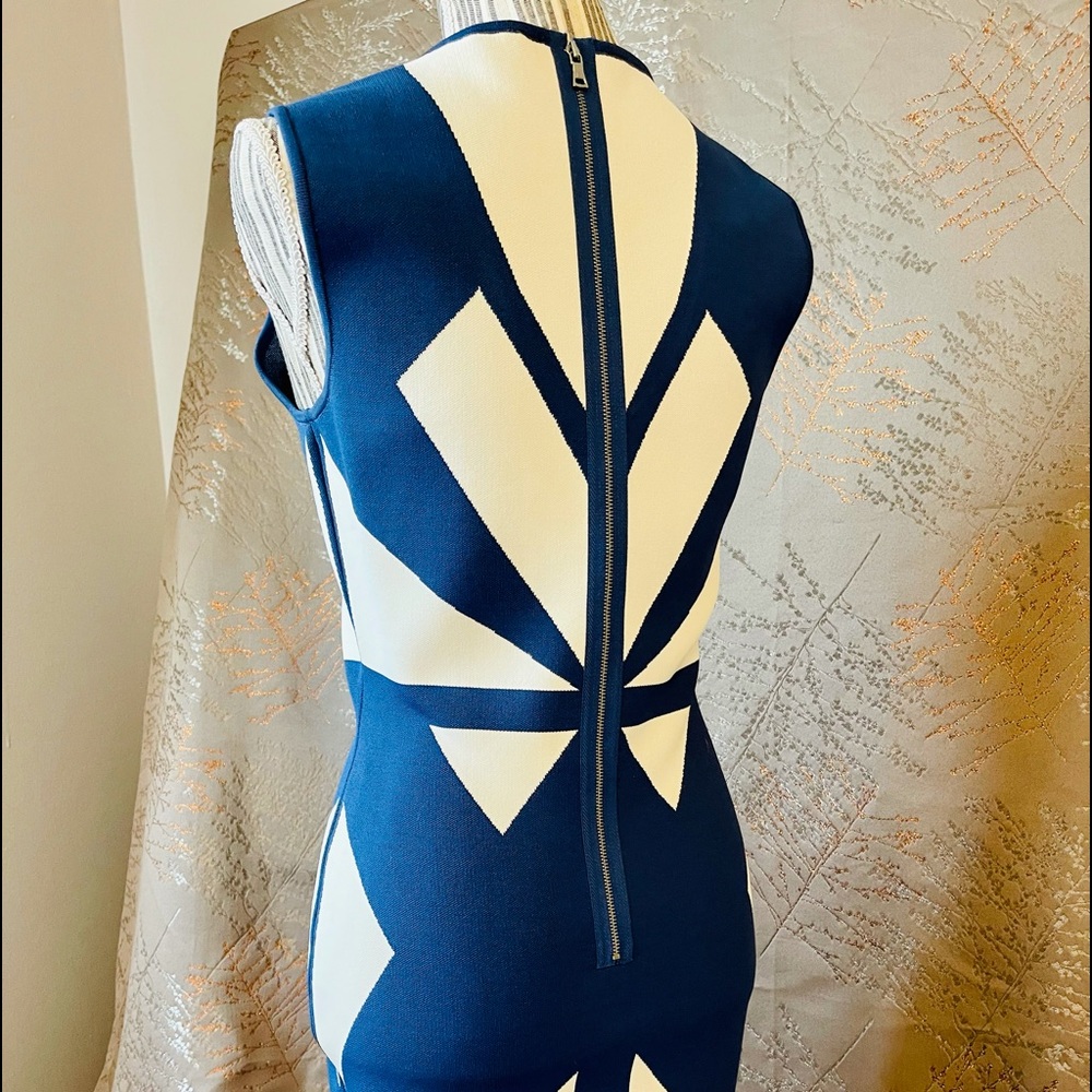 Bcbg color block dress